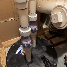 Ion-Sump-Pump-Installation-in-Naperville-with-Battery-Backup-System 2